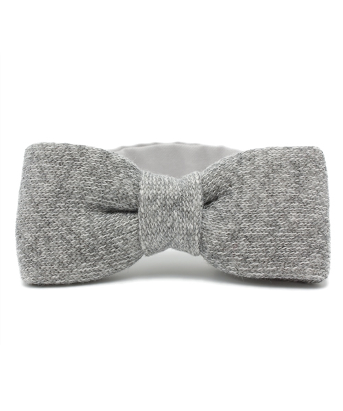 B:MING by BEAMS（ビーミングバイビームス）の「□ビーミング by ビームス / 裏毛KIDSボータイ（蝶ネクタイ・キッズ・ナチュラル/ライトグレー・ONE SIZE）」の2枚目の写真