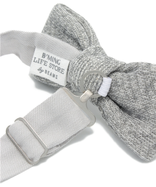 B:MING by BEAMS（ビーミングバイビームス）の「□ビーミング by ビームス / 裏毛KIDSボータイ（蝶ネクタイ・キッズ・ナチュラル/ライトグレー・ONE SIZE）」の4枚目の写真