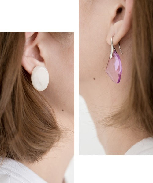 LA VORAGINE(ラ ヴォラジネ)の「ピアス(ピアス(両耳用)・レディース・ホワイト/オレンジ/ブルー/イエロー系その他/ピンク系その他/その他10/その他13/A/J/M/Q/R/S/ホワイト系その他6/ホワイト系その他7/ブラック系その他2/ブラック系その他4/ブラック系その他5/ブラック系その他6/ブラック系その他7/グレー系その他2/グレー系その他3/グレー系その他4/グレー系その他5/グレー系その他6/グレー系その他7/ピンク系その他4/ピンク系その他5/ピンク系その他6/ピンク系その他7/レッド系その他2/レッド系その他3/レッド系その他4/レッド系その他5/レッド系その他6/レッド系その他7/オレンジ系その他6/イエロー系その他2/イエロー系その他4/イエロー系その他5/イエロー系その他6/イエロー系その他7/ゴールド系その他3/ゴールド系その他5/ゴールド系その他6/ゴールド系その他7/シルバー系その他4/シルバー系その他6/シルバー系その他7/ベージュ系その他2/ベージュ系その他3/ベージュ系その他5/ベージュ系その他6/ベージュ系その他7/ブラウン系その他6/グリーン系その他3/グリーン系その他4/グリーン系その他5/グリーン系その他6/その他18/その他25/T/U/V/X/イエロー系その他3・FREE)」の22枚目の写真