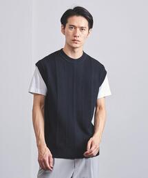 UNITED ARROWS | ＜UNITED ARROWS＞ コットンアクリル へリンボーン ニットベスト(ニット/セーター)