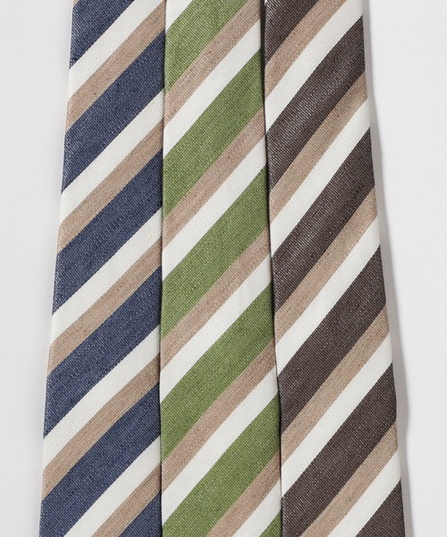 TETE HOMME(テットオム)の「フレンチリネンタイ(ネクタイ・メンズ・ネイビー/グレー/レッド/グリーン/グレー系その他/グリーン系その他/ブルー系その他/ブルー系その他2/ブルー系その他3・FREE)」の10枚目の写真