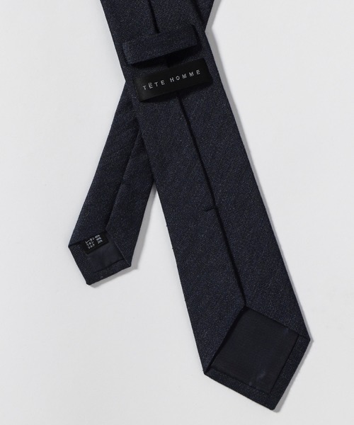 TETE HOMME(テットオム)の「フレンチリネンタイ(ネクタイ・メンズ・ネイビー/グレー/レッド/グリーン/グレー系その他/グリーン系その他/ブルー系その他/ブルー系その他2/ブルー系その他3・FREE)」の12枚目の写真