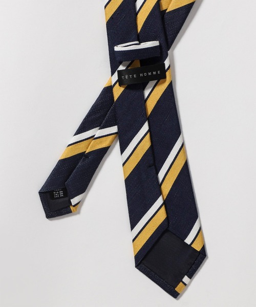 TETE HOMME(テットオム)の「フレンチリネンタイ(ネクタイ・メンズ・ネイビー/グレー/レッド/グリーン/グレー系その他/グリーン系その他/ブルー系その他/ブルー系その他2/ブルー系その他3・FREE)」の21枚目の写真