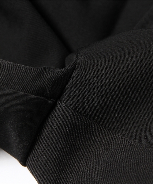 CIAOPANIC(チャオパニック)の「【Ciaopanic】T/RウエストギャザータックPTS(チノパンツ・レディース・オフホワイト/ベージュ/ネイビー/ブラック・SMALL/MEDIUM)」の11枚目の写真