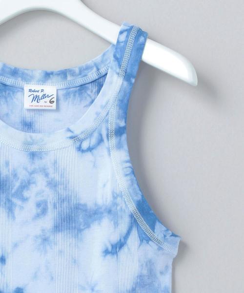 6（ロク）の「＜Robert.P.Miller×6(ROKU)＞TIE DYE TANK TOP/タンクトップ（タンクトップ・レディース・その他1/ロイヤルブルー・FREE）」の7枚目の写真