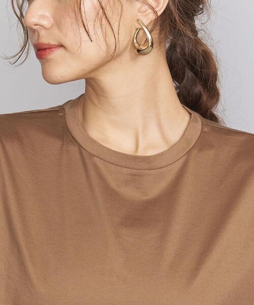 BEAUTY&YOUTH UNITED ARROWS(ビューティーアンドユースユナイテッドアローズ)の「BY カットワークフレアスリーブカットソー ◆(Tシャツ/カットソー・レディース・ホワイト/モカ/ブラック/オリーブ・FREE)」の8枚目の写真