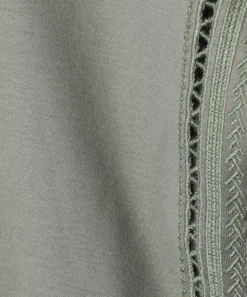 BEAUTY&YOUTH UNITED ARROWS(ビューティーアンドユースユナイテッドアローズ)の「BY カットワークフレアスリーブカットソー ◆(Tシャツ/カットソー・レディース・ホワイト/モカ/ブラック/オリーブ・FREE)」の17枚目の写真