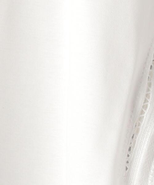 BEAUTY&YOUTH UNITED ARROWS(ビューティーアンドユースユナイテッドアローズ)の「BY カットワークフレアスリーブカットソー ◆(Tシャツ/カットソー・レディース・ホワイト/モカ/ブラック/オリーブ・FREE)」の9枚目の写真