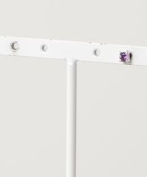 【LUGG NAGG SELECT/ ラグナグセレクト】シルバー925製　3㎜誕生石ピアス[片耳用]