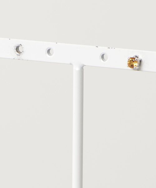 LUGG NAGG（ラグナグ）の「【LUGG NAGG SELECT/ ラグナグセレクト】シルバー925製　3㎜誕生石ピアス[片耳用]（ピアス（片耳用）・メンズ・ライトグリーン/パープル/ラベンダー/ピンク/レッド/ワイン/グリーン/ホワイト/クリア/イエロー/ブルー/ライトブルー・8月/2月/12月/10月/7月/1月/5月/6月/4月/11月/9月/3月）」の9枚目の写真