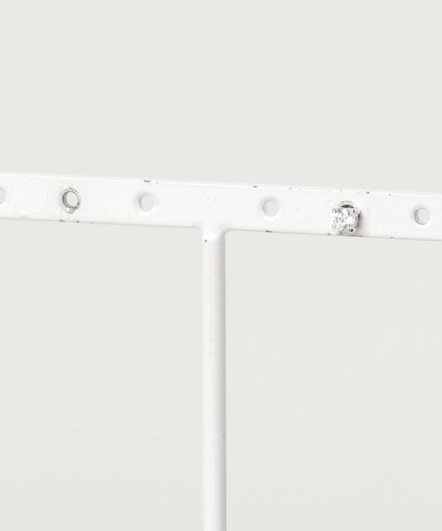 LUGG NAGG（ラグナグ）の「【LUGG NAGG SELECT/ ラグナグセレクト】シルバー925製　3㎜誕生石ピアス[片耳用]（ピアス（片耳用）・メンズ・ライトグリーン/パープル/ラベンダー/ピンク/レッド/ワイン/グリーン/ホワイト/クリア/イエロー/ブルー/ライトブルー・8月/2月/12月/10月/7月/1月/5月/6月/4月/11月/9月/3月）」の12枚目の写真