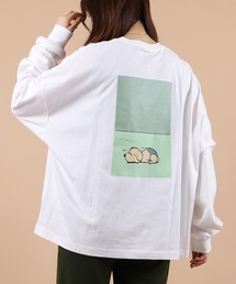 kutir | 【イラストレーターyuta yunoki × kutir コラボ】アニマルプリントロンＴ(Tシャツ/カットソー)
