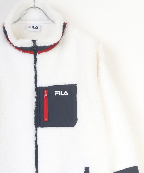FILA（フィラ）の「FILA/フィラ オーバーサイズ スタンドカラー