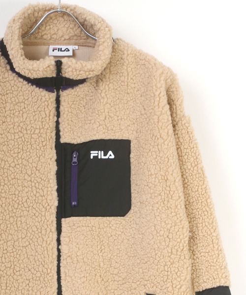 FILA（フィラ）の「FILA/フィラ オーバーサイズ スタンドカラー