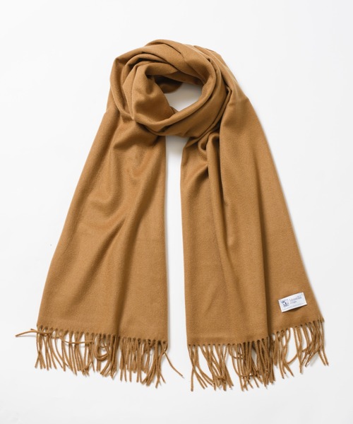 Johnstons of Elgin(ジョンストンズオブエルガン)の「【Johnstons】大判 100%ピュアカシミヤストール 100% Cashmere 190×70cm/カシミア(ストール/ショール・レディース・ブラック×ホワイト/ライトグレー/ライトピンク/ブラック×グリーン/ダークグレー/ネイビー/キャメル/ホワイト×グリーン/ダークグリーン/ダークグリーン系2/レッド系その他2/ブラウン系その他2/ダークブラック/ブラック×グレー/ナチュラル/レッド/ホワイト×レッド/チャコールグレー/ネイビー系1/ライトグリーン/レッド系4/レッド系5/ピンク系その他/レッド系その他3/グリーン系その他2・FREE)」の10枚目の写真