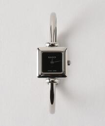 GUCCI | 【Old&Vintage】GUCCI（グッチ）腕時計 スクエア 1900L BLK【EMMEL REFINES】(アナログ腕時計)