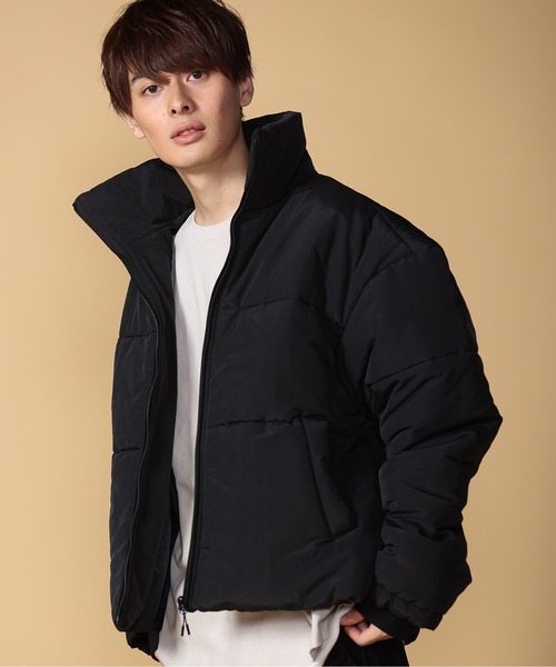 【Since Then】レトロ スエードジャケット ジップショート丈 Chico ブルゾン アウター 胸ロゴショート丈スエードジップ