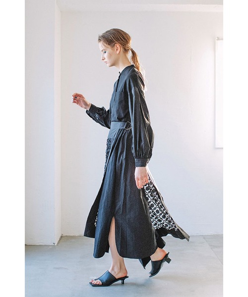 AULA AILA（アウラアイラ）の「レースラップスカートセットワンピース  