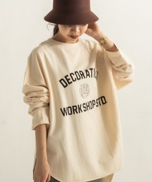 CAPRICIEUX LE'MAGE | カレッジヘムライトスエット(Tシャツ/カットソー)