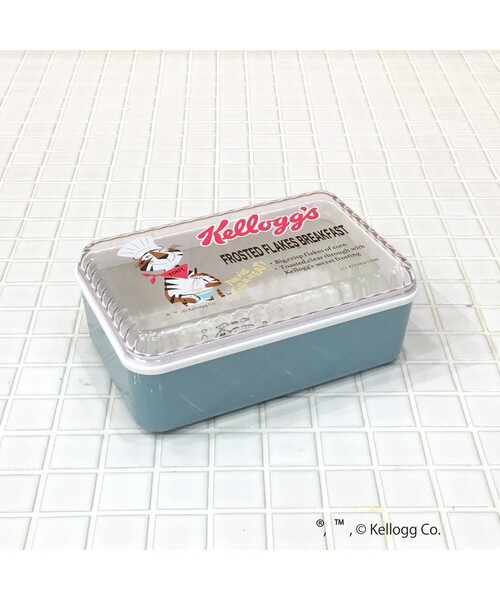 セール】Kellogg's (ケロッグ) 長角ランチボックス COOK トニー BL