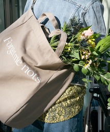 forget-me-nots | 2Way Logo Tote Bag  FMN210002(ショルダーバッグ)