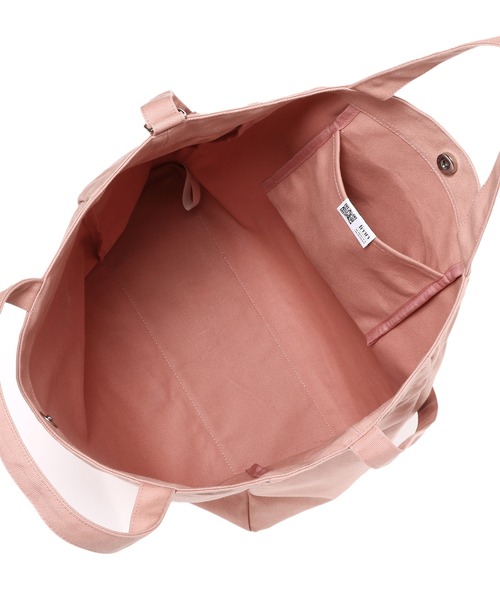 forget-me-nots(フォーゲットミーノッツ)の「2Way ロゴ トートバッグ FMN210002(ショルダーバッグ・レディース・グレー/ピンク・FREE)」の5枚目の写真