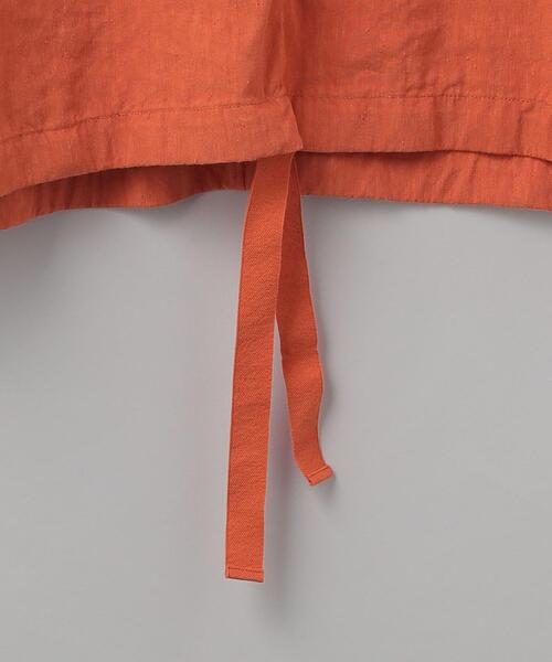 6（ロク）の「＜6(ROKU)＞HOODED PULLOVER/アウター（その他アウター・レディース・ホワイト/オレンジ・36/38）」の12枚目の写真