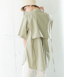 KBF | ピンタックレイヤードシャツ(シャツ/ブラウス)