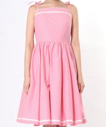 MILK SUN-KISSED dress ワンピース 1/15迄ミルク☆SUN-KISSED Dress☆MILK☆ピンクドット柄