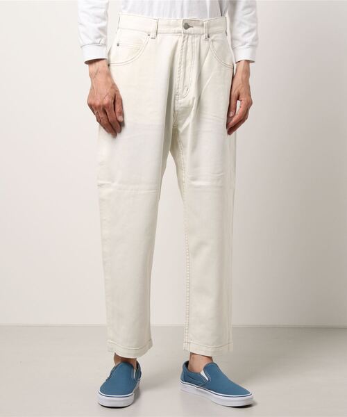 B.C STOCK（ベーセーストック）の「[WC]DAD デニムパンツ（デニムパンツ・メンズ・スカイブルー/ネイビー/ブルー系その他/ホワイト・SMALL/MEDIUM/LARGE）」の2枚目の写真