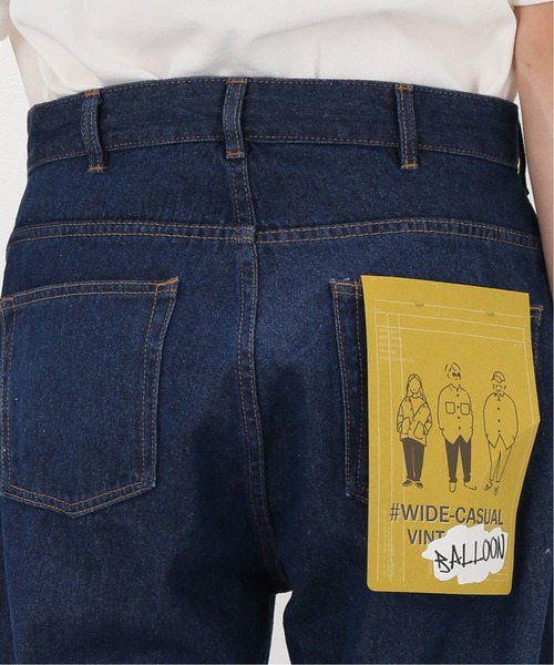 B.C STOCK（ベーセーストック）の「[WC]DAD デニムパンツ（デニムパンツ・メンズ・スカイブルー/ネイビー/ブルー系その他/ホワイト・SMALL/MEDIUM/LARGE）」の7枚目の写真