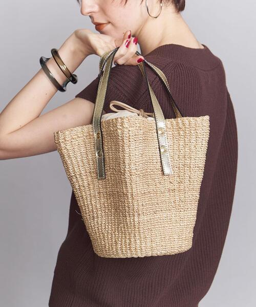 ikot(イコット)の「【WEB限定】<ikot>アバカ スタートートバッグ(かごバッグ・レディース・その他1/ナチュラル・FREE)」の2枚目の写真