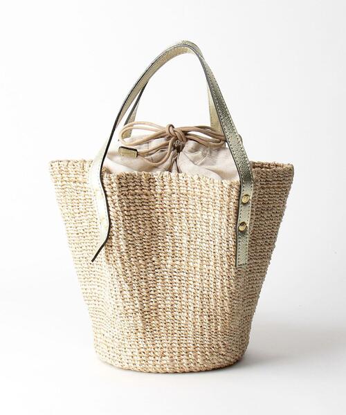 ikot(イコット)の「【WEB限定】<ikot>アバカ スタートートバッグ(かごバッグ・レディース・その他1/ナチュラル・FREE)」の5枚目の写真