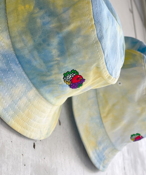 MARKEY'S（マーキーズ）の「【FRUIT OF THE LOOM 】別注/タイダイHAT（キャップ・キッズ・イエロー・55cm）」の6枚目の写真
