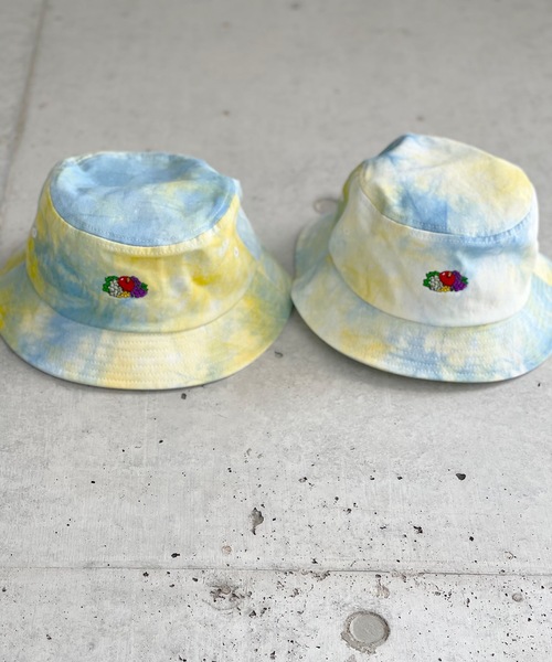 MARKEY'S（マーキーズ）の「【FRUIT OF THE LOOM 】別注/タイダイHAT（キャップ・キッズ・イエロー・55cm）」の8枚目の写真