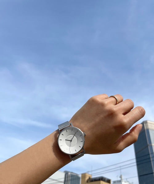 CANAL JEAN(キャナルジーン)の「KLASSE14(クラスフォーティーン) "VOLARE Silver collection"腕時計(アナログ腕時計・レディース・シルバー・ONE SIZE)」の2枚目の写真
