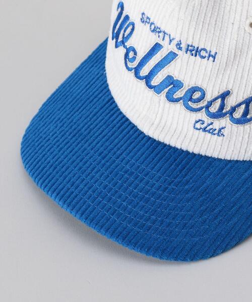 SPORTY&RICH（スポーティアンドリッチ）の「＜Sporty&Rich＞WELLNESS CAP/キャップ.（キャップ・メンズ・ホワイト・FREE）」の4枚目の写真