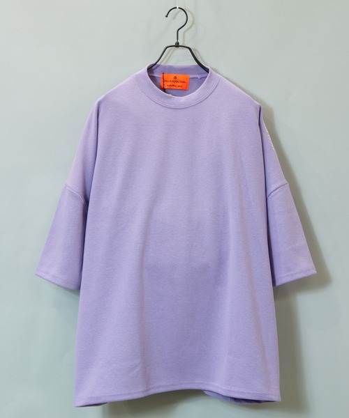 GALLIS ADDICTION（ガリスアディクション）の「GA BIG TEE/ビックシルエット 半袖Tシャツ（Tシャツ/カットソー・メンズ・ホワイト/ブラック/パープル/ライトイエロー/ライトピンク・FREE）」の4枚目の写真
