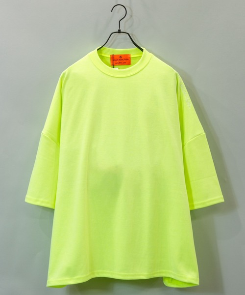 GALLIS ADDICTION（ガリスアディクション）の「GA BIG TEE/ビックシルエット 半袖Tシャツ（Tシャツ/カットソー・メンズ・ホワイト/ブラック/パープル/ライトイエロー/ライトピンク・FREE）」の5枚目の写真