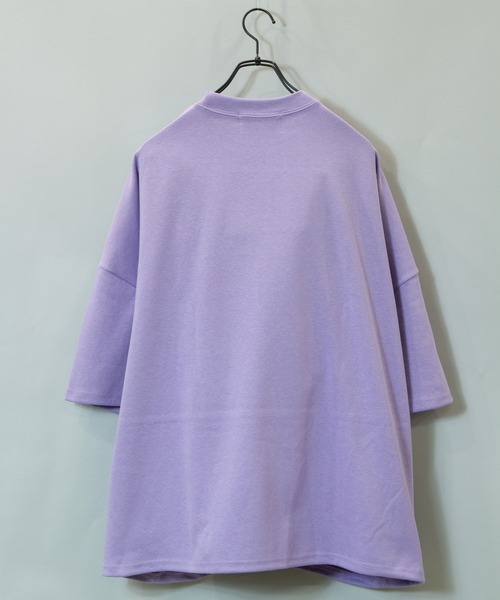 GALLIS ADDICTION（ガリスアディクション）の「GA BIG TEE/ビックシルエット 半袖Tシャツ（Tシャツ/カットソー・メンズ・ホワイト/ブラック/パープル/ライトイエロー/ライトピンク・FREE）」の8枚目の写真