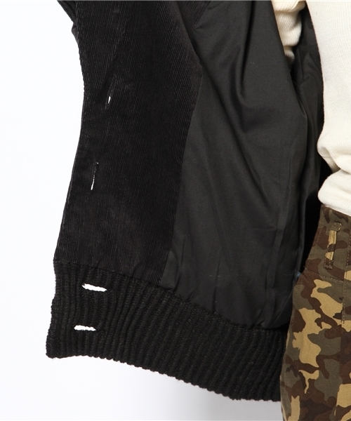 Kastane（カスタネ）の「【Kastane】切替ニットブルゾン（ブルゾン・レディース・ブラック/アイボリー/グレー・FREE）」の14枚目の写真