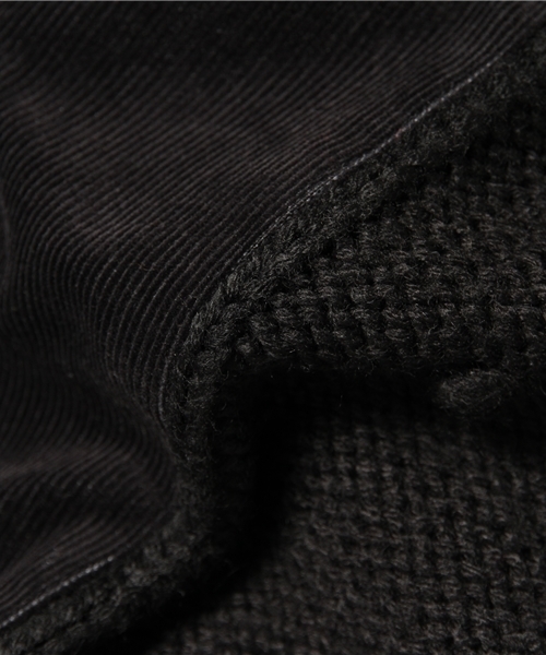 Kastane（カスタネ）の「【Kastane】切替ニットブルゾン（ブルゾン・レディース・ブラック/アイボリー/グレー・FREE）」の15枚目の写真