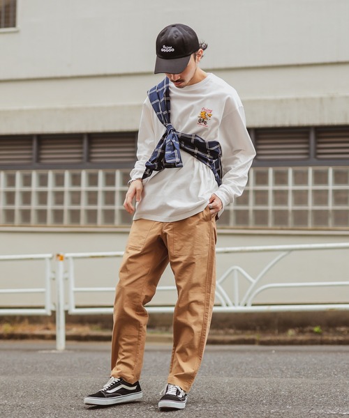 CIAOPANIC TYPY（チャオパニックティピー）の「PrimePIZZAロングスリーブプリントTee（Tシャツ/カットソー・メンズ・ホワイト/ブラック/グレー・MEDIUM/LARGE/X-LARGE）」の5枚目の写真