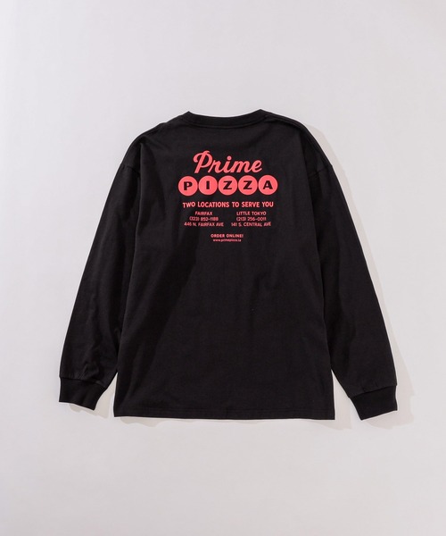 CIAOPANIC TYPY（チャオパニックティピー）の「PrimePIZZAロングスリーブプリントTee（Tシャツ/カットソー・メンズ・ホワイト/ブラック/グレー・MEDIUM/LARGE/X-LARGE）」の12枚目の写真