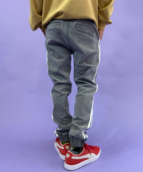 ANTIBAL（アンティバル）の「ANTIBALLISTIC/アンティバル　デニムジョガー ラインパンツ 212AN1LP029（デニムパンツ・メンズ・ネイビー/ブラック/グレー/ブルー・M/L/S）」の11枚目の写真