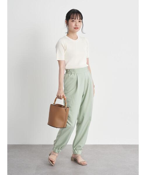 earth music&ecology（アースミュージックアンドエコロジー）の「スタイリッシュニットTシャツ ＊（ニット/セーター・レディース・アイボリー/モカ/ロイヤルブルー/ミント・FREE）」の21枚目の写真