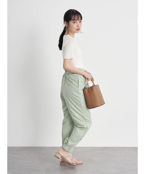 earth music&ecology（アースミュージックアンドエコロジー）の「スタイリッシュニットTシャツ ＊（ニット/セーター・レディース・アイボリー/モカ/ロイヤルブルー/ミント・FREE）」の22枚目の写真