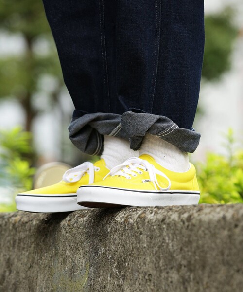 VANS(バンズ)の「VANS/ヴァンズ 型止めERA/エラ/スケート(スニーカー・メンズ・パープル/レモンイエロー・8/10/9)」の21枚目の写真