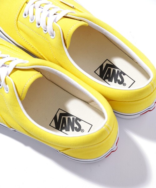 VANS(バンズ)の「VANS/ヴァンズ 型止めERA/エラ/スケート(スニーカー・メンズ・パープル/レモンイエロー・8/10/9)」の5枚目の写真