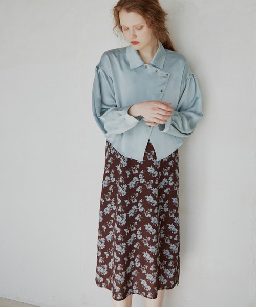 idem（イデム）の「flower camisole onepiece/フラワーキャミソールワンピース（ワンピース・レディース・イエロー/ブラウン・FREE）」の14枚目の写真